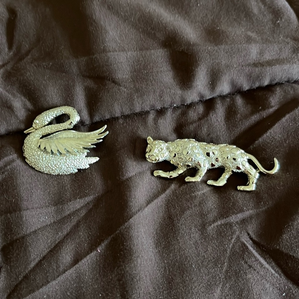 Animal broaches…$15 for the pair or $8 each